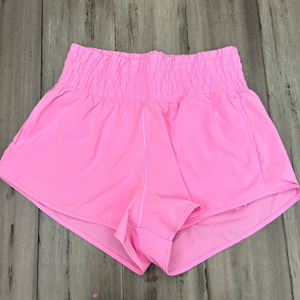 COPY - Pink Aerie High Rise Hot Stuff Shorts